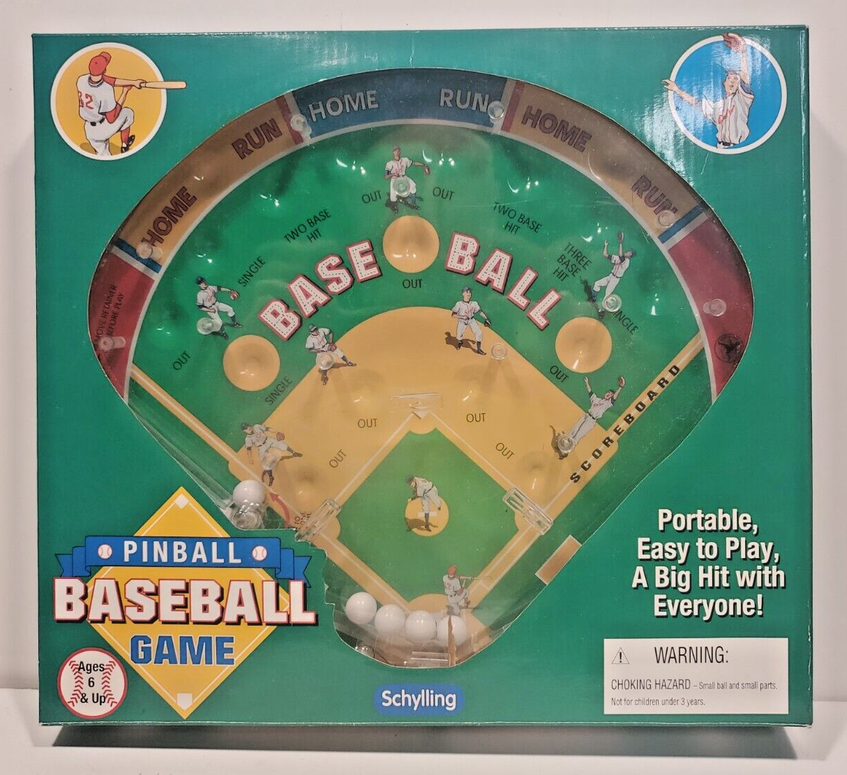 Schylling pinball baseball games (2)