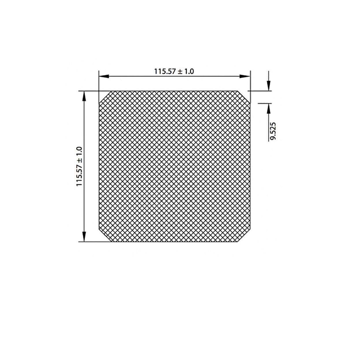 Replacement Fan Filter 09450-M/45