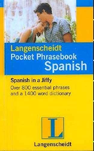 Langenscheidt Pocket Phrasebook Spanish: - Paperback, by undefined - Very Good x