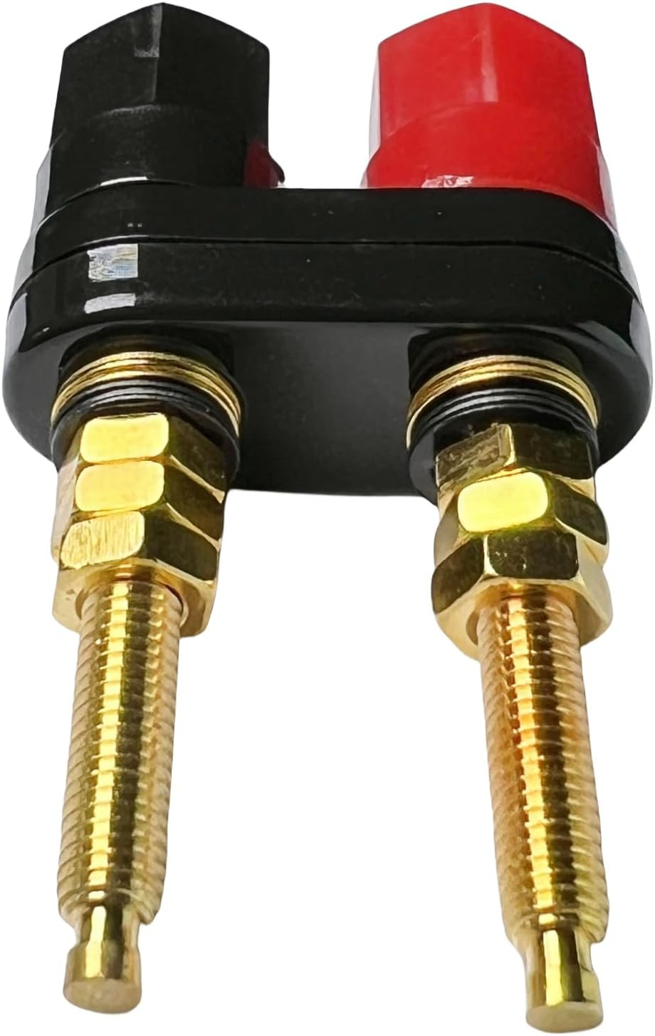 Dual Binding Post Terminal Banana Jack Socket Amp Speaker Power Connector 2 Pack
