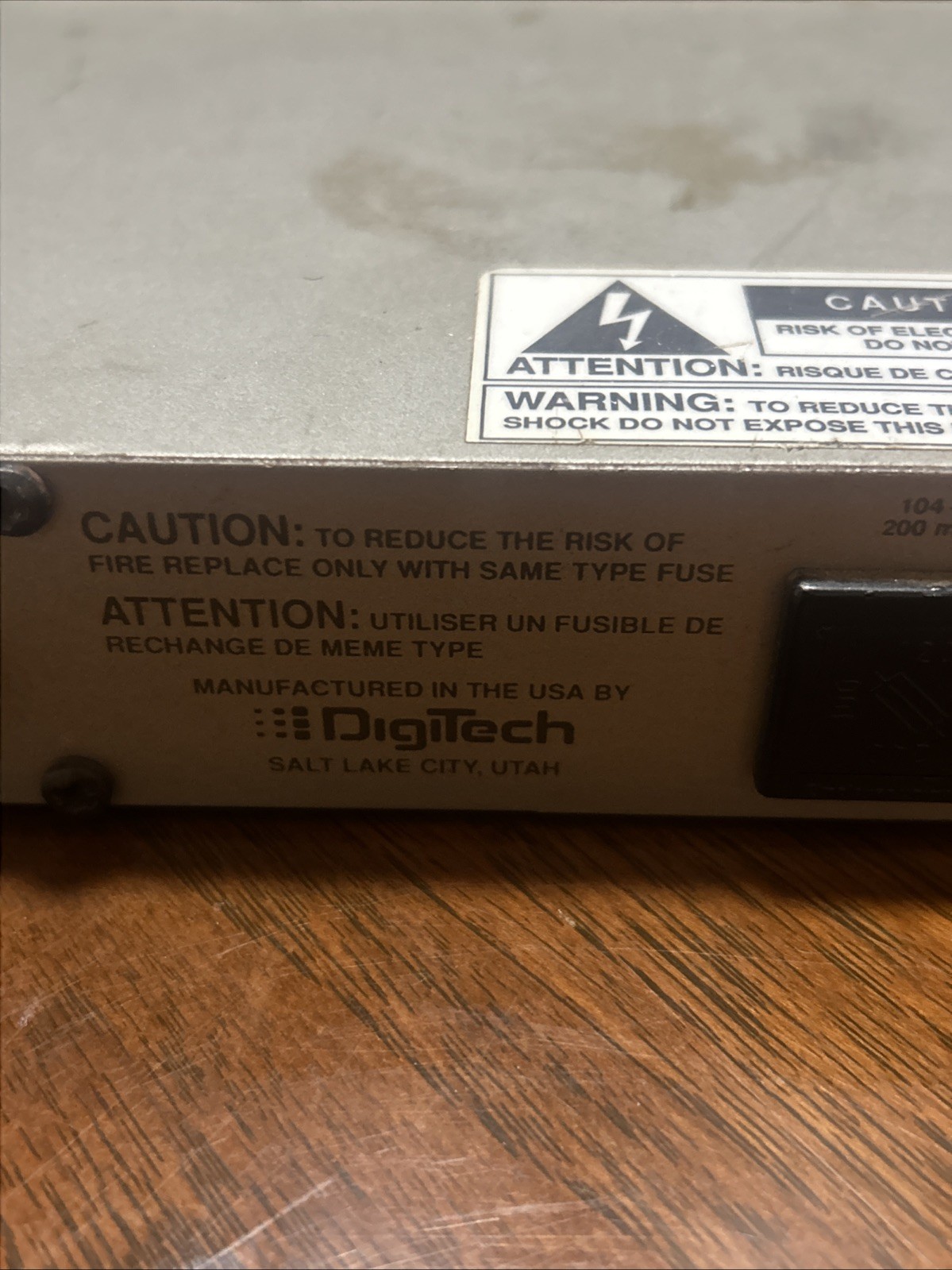 Digitech RDS1000 Time Machine Digital Delay - Tested & Working