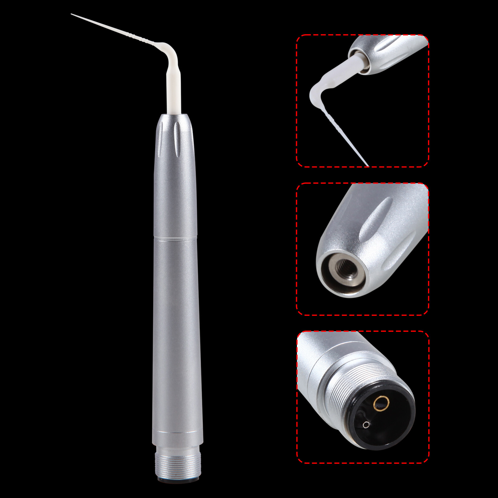 Dental Air Scaler Handpiece 5 Endo Irrigation Tips Compatible with KAV 2Hole DL