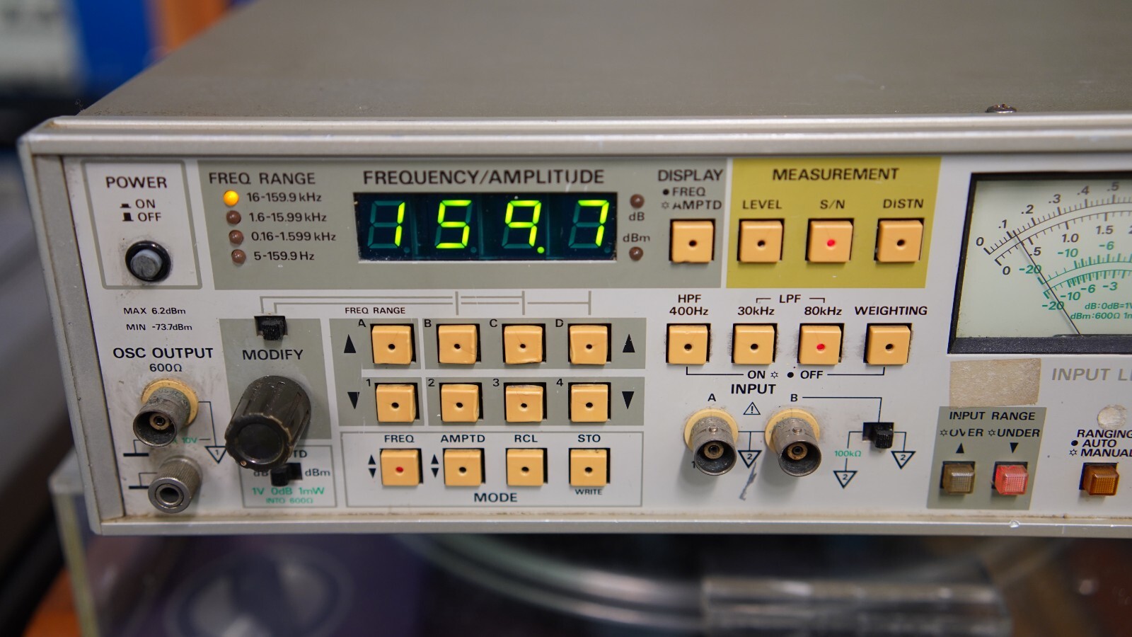 National Audio Analyzer VP-7721A Panasonic