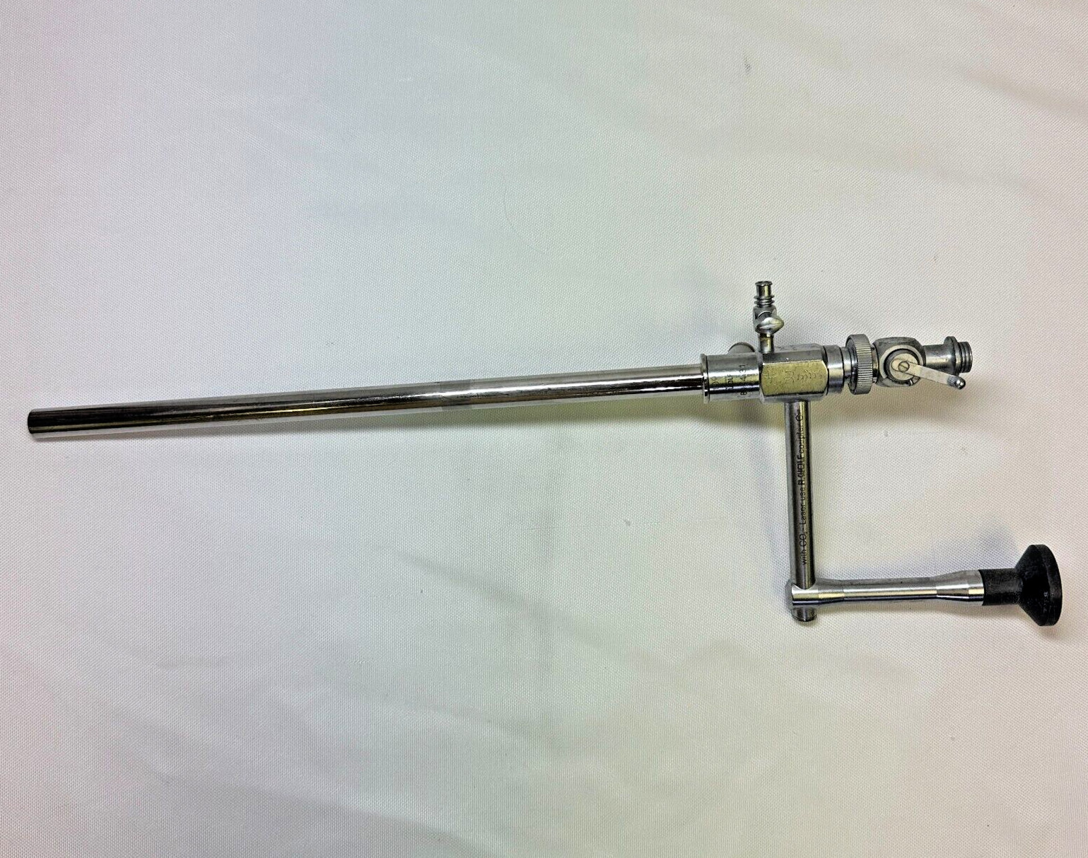 R. Wolf 8914.31 12mm x 10° Offset Operative Laparoscope w/ Valve Laparoscopy