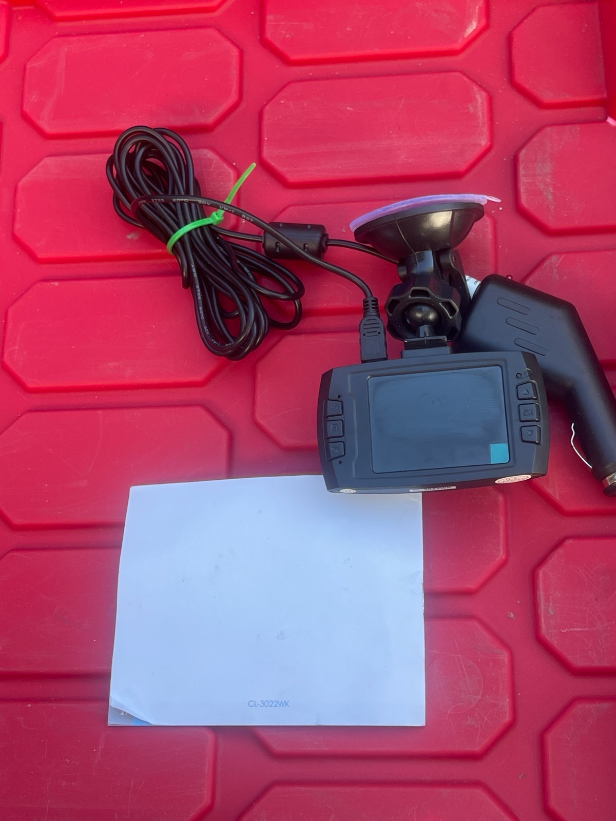 Works Pilot Dashcam Dashboard Camera Dash Cam Mobile CL‑3022WK Night Vision