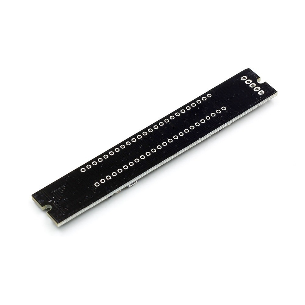 Dual 12 Level Audio Indicator LED Light VU Meter Stereo Amplifier Board9856