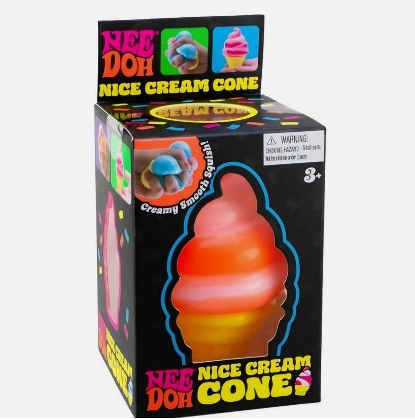 Needoh HOT 🔥 VIRAL TIKTOK NICE CUBE SUPER SOLID SQUISH NEE DOH - RANDOM COLOR
