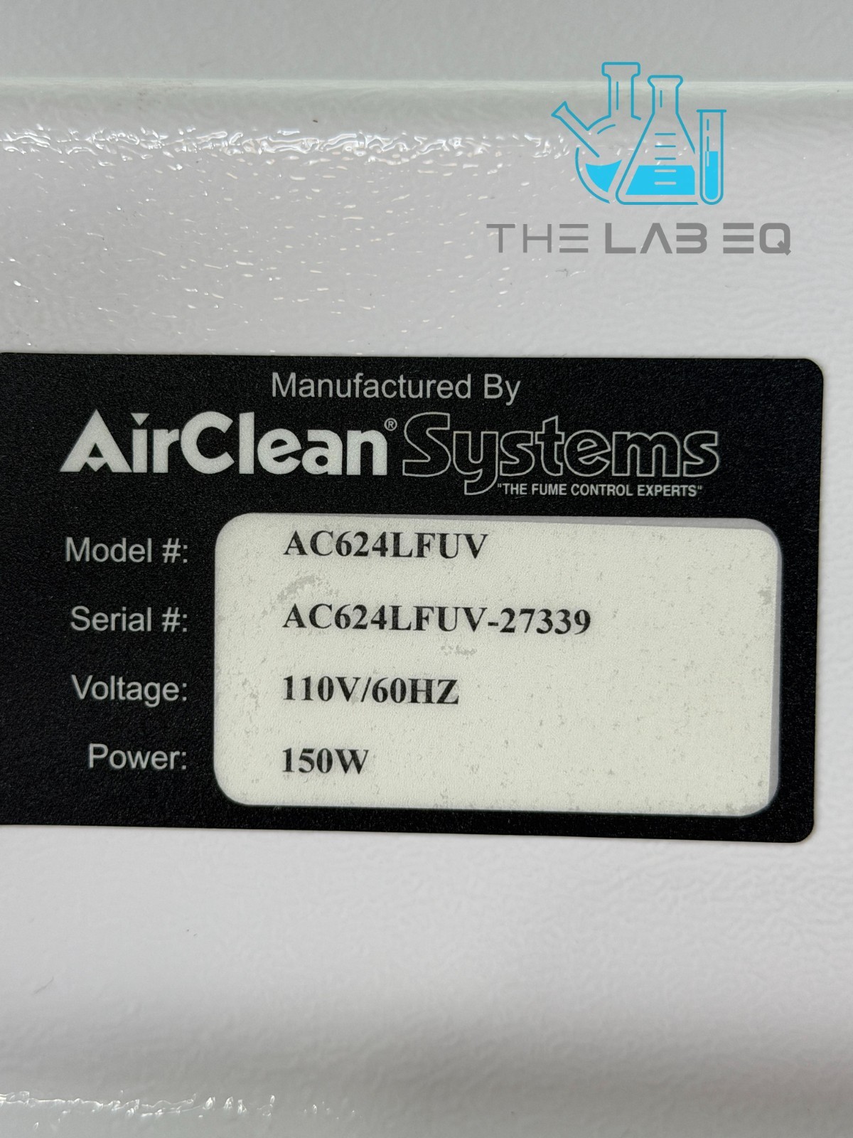 AirClean Systems PCR Workstation AC624LFUV TESTED with Warranty