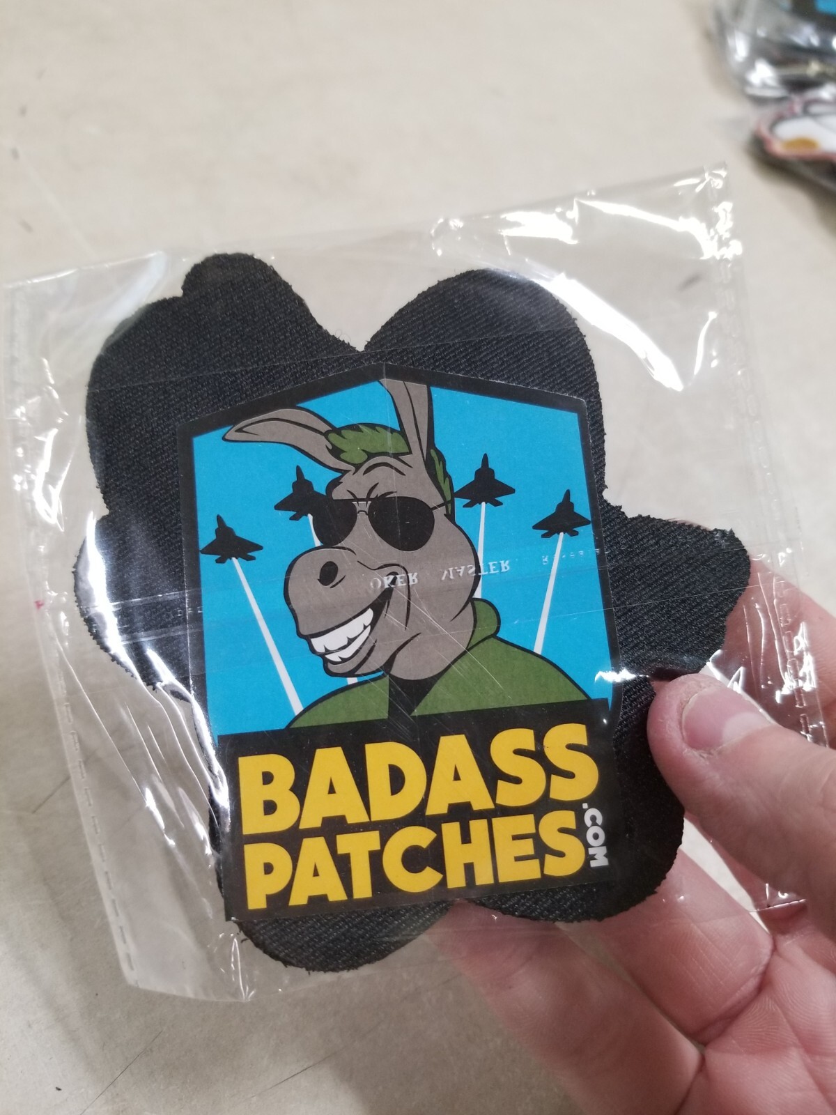Badass Patches - Nas Sigonella K9 Unit Patch 4" x 4.5"