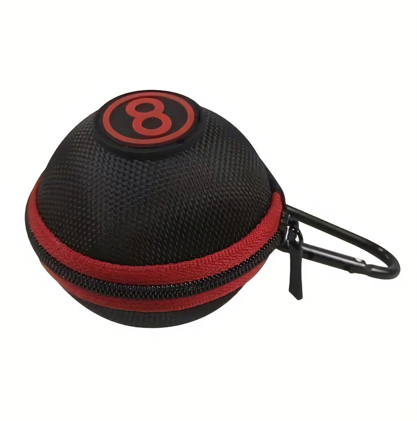 Training Cue Ball w/8 Ball Case, Levels Easy Advanced, 2 Pcs Pool Trainer Tool