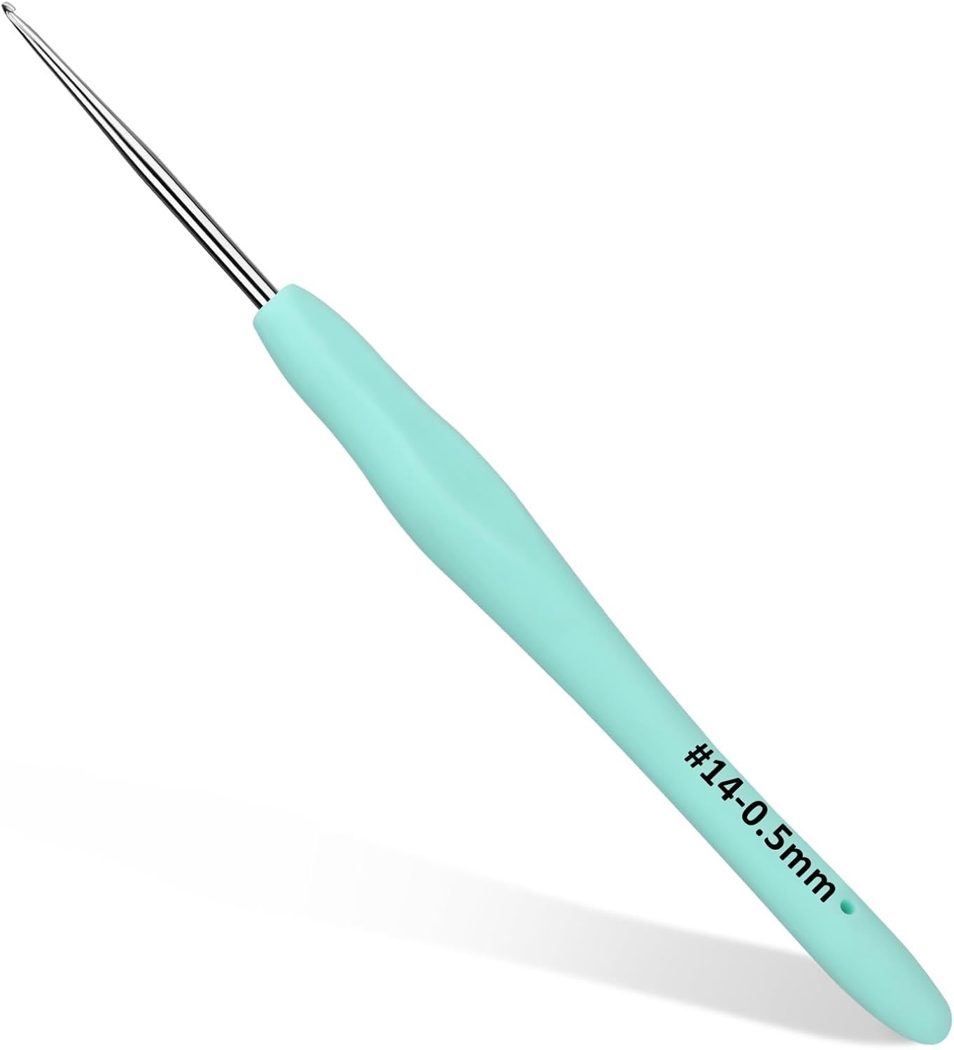 Small Crochet Hook, 0.5 mm Lace Ergonomic Crochet Hook, Tiny Crochet Needles for