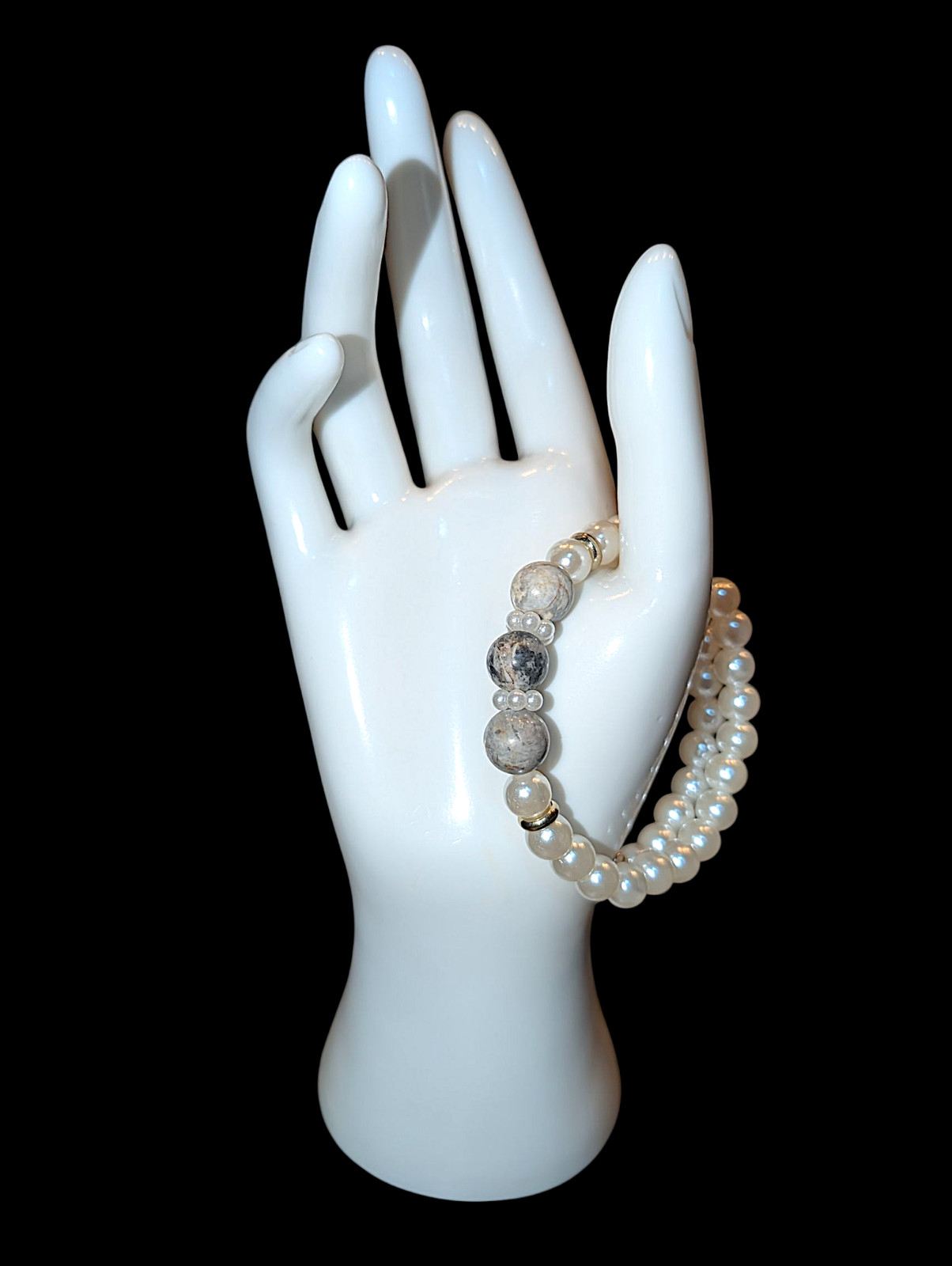 Grey Moon Bracelet