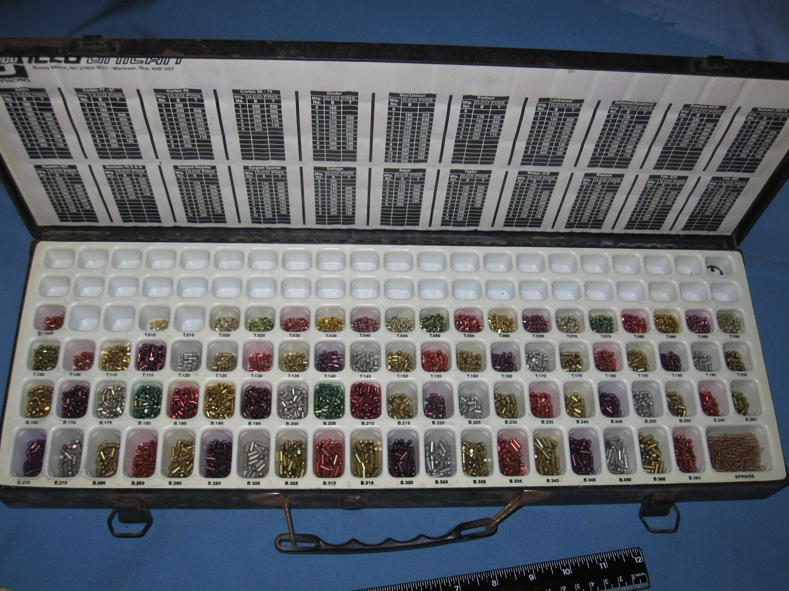 ILCO Unican Locksmith Equipment Keying Kit