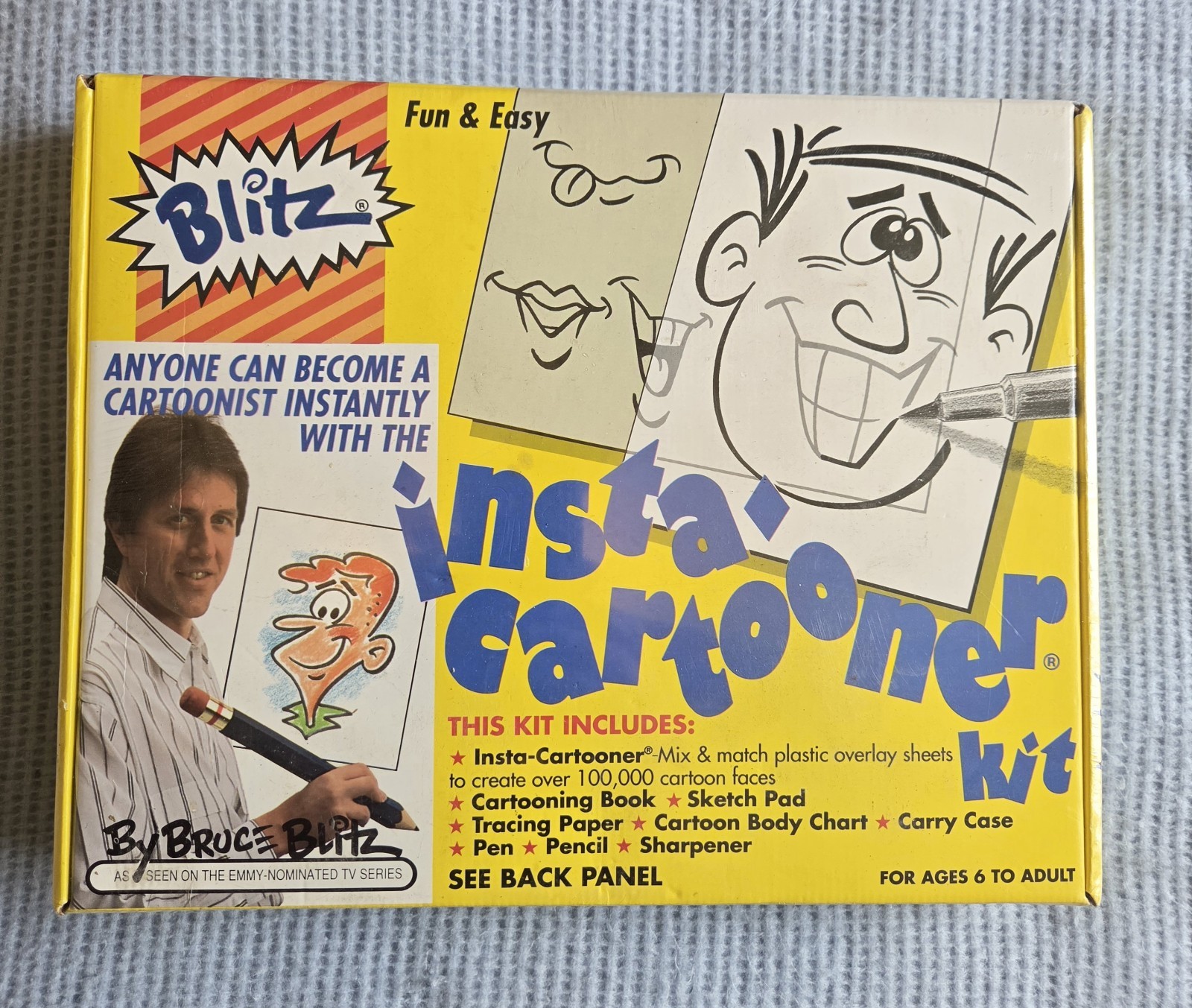 Blitz Insta Cartooner Kit by Bruce Blitz New Sealed