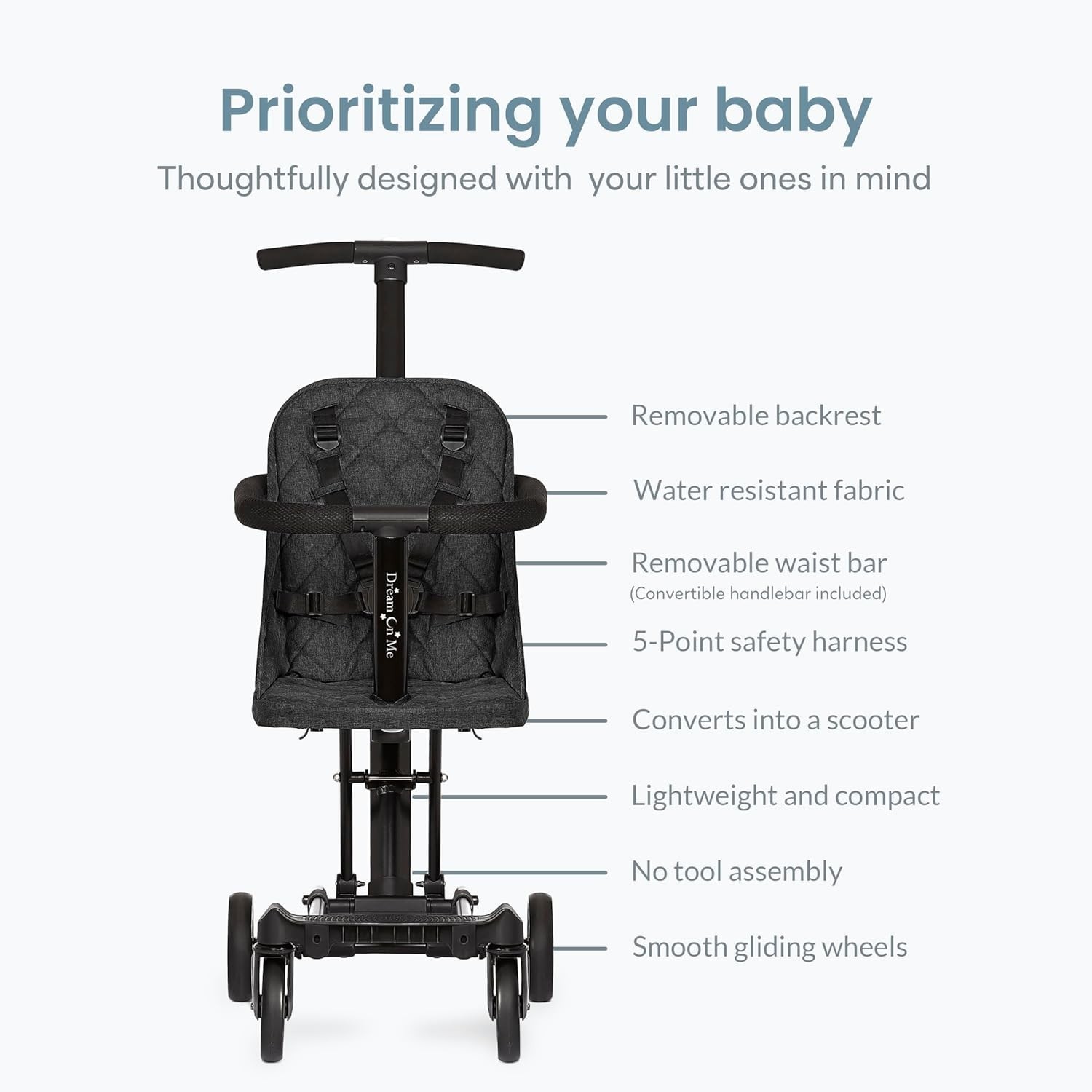 Coast Rider Lightweight Travel Stroller