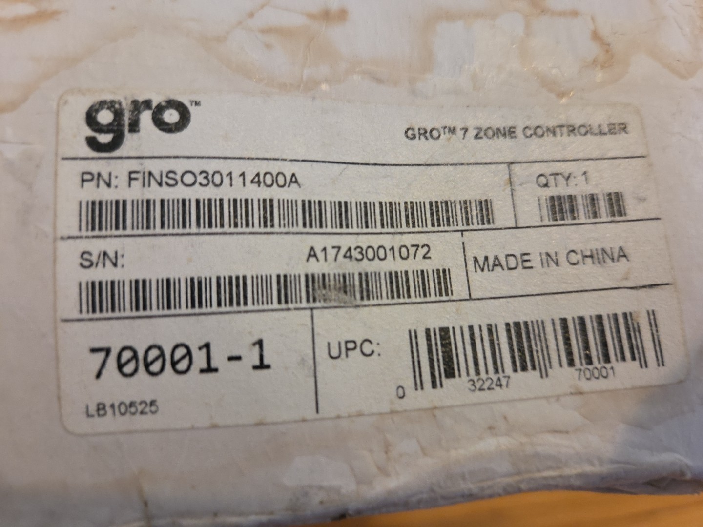 Scotts Gro smart timer 7 Zone Controller sprinklers Irrigation open box 70001-1