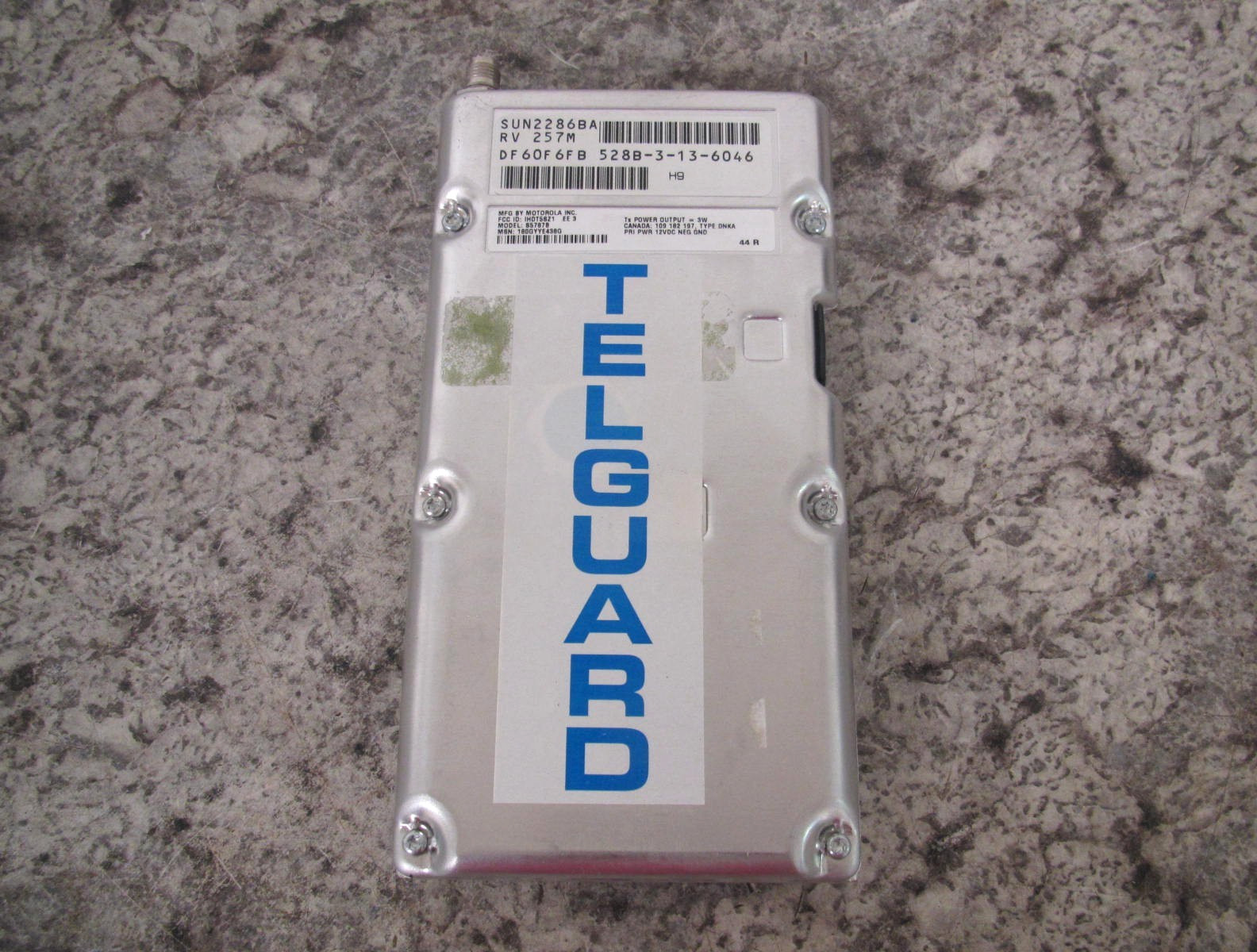 Telular / Telguard / Motorola S5787B SUN2286BA Cellular Alarm Panel Transceiver