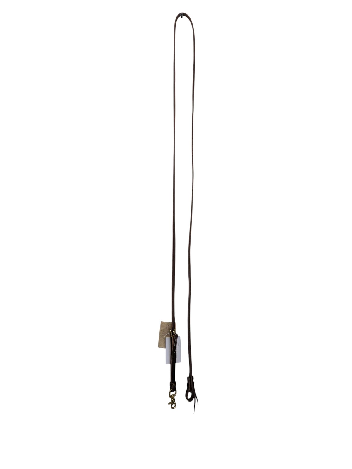 Jerry Beagley Braiding Company 5/8 Leather Roping Rein Hot Oil 4-679