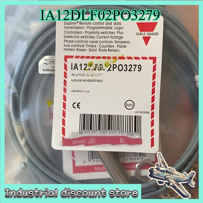 IA12DLF02PO3279 1PCS For New Carlo gavazzi proximity switch sensor Fast Shipping