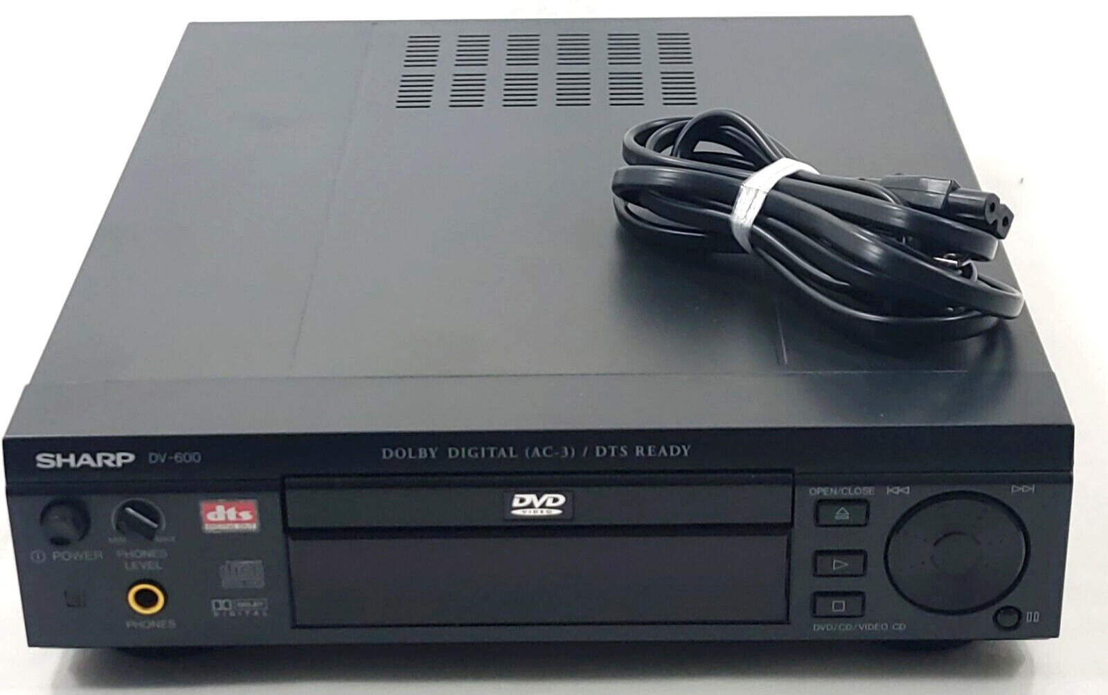 Sharp DV600U DVD Player Dolby Digital (AC-3) /DTS Ready