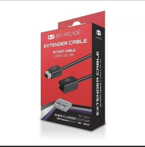 10 ft Gamepad Extender Cable for Nintendo SNES or NES Classic Edition Console