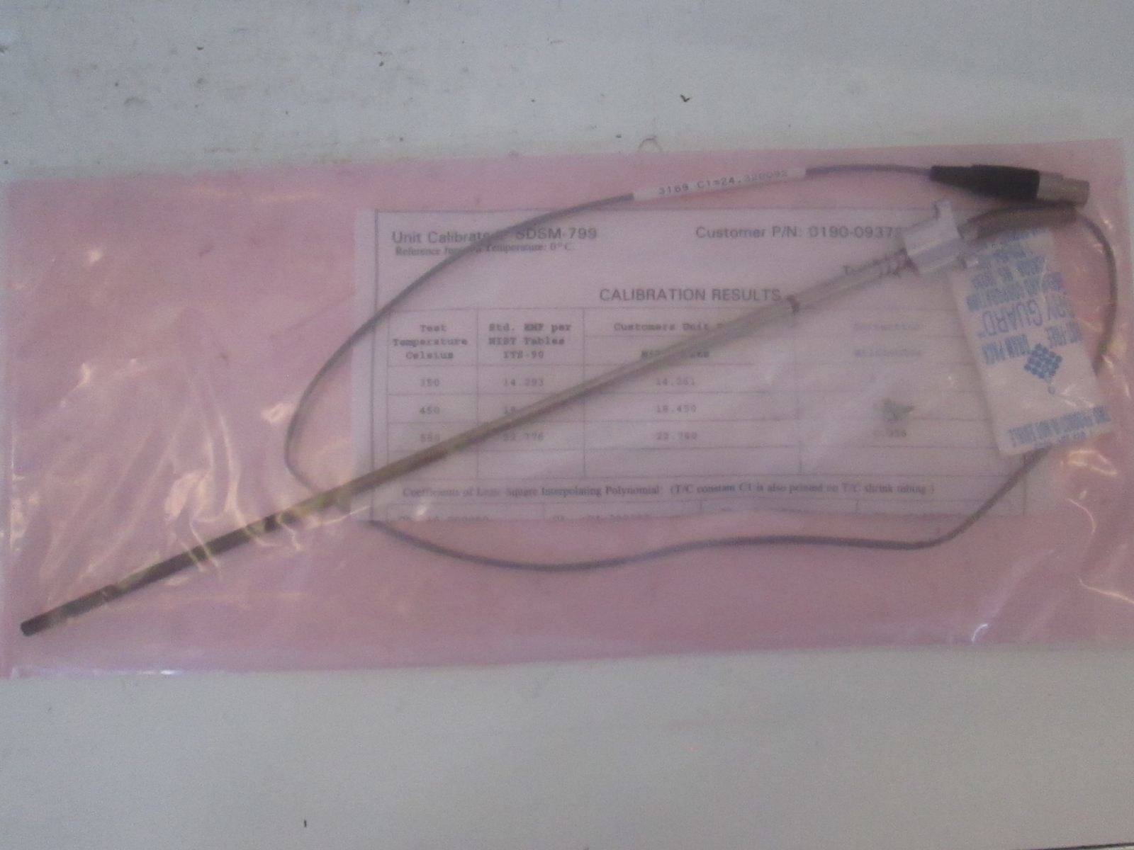 AMAT, Temperature Probe, SDSM-799, Used