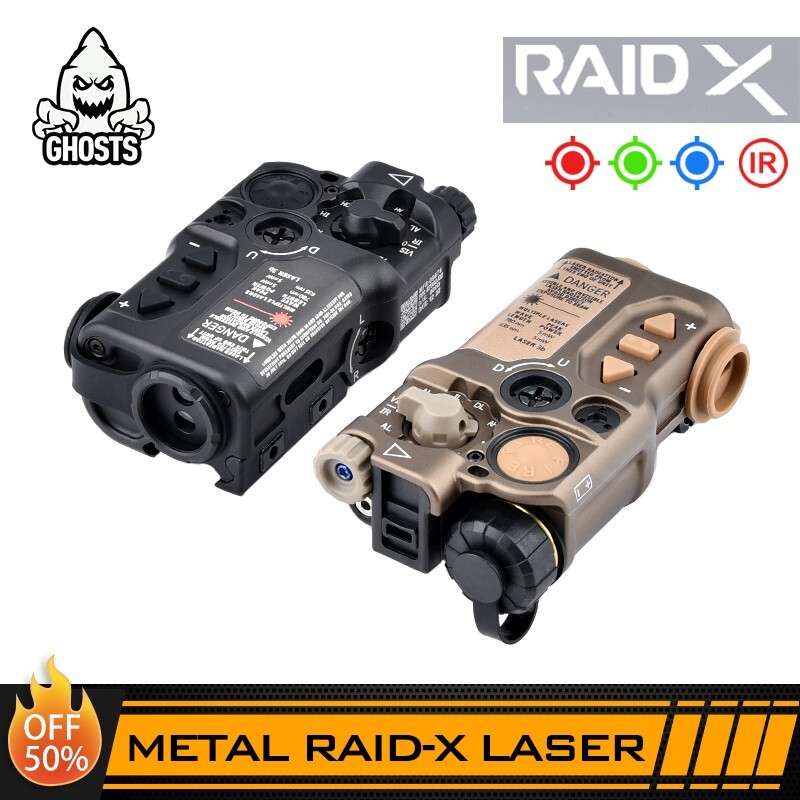 WADSN HIGH POWER Raid X Red GREEN Dot LASER Sight IR Stobe For Hunting Airsoft