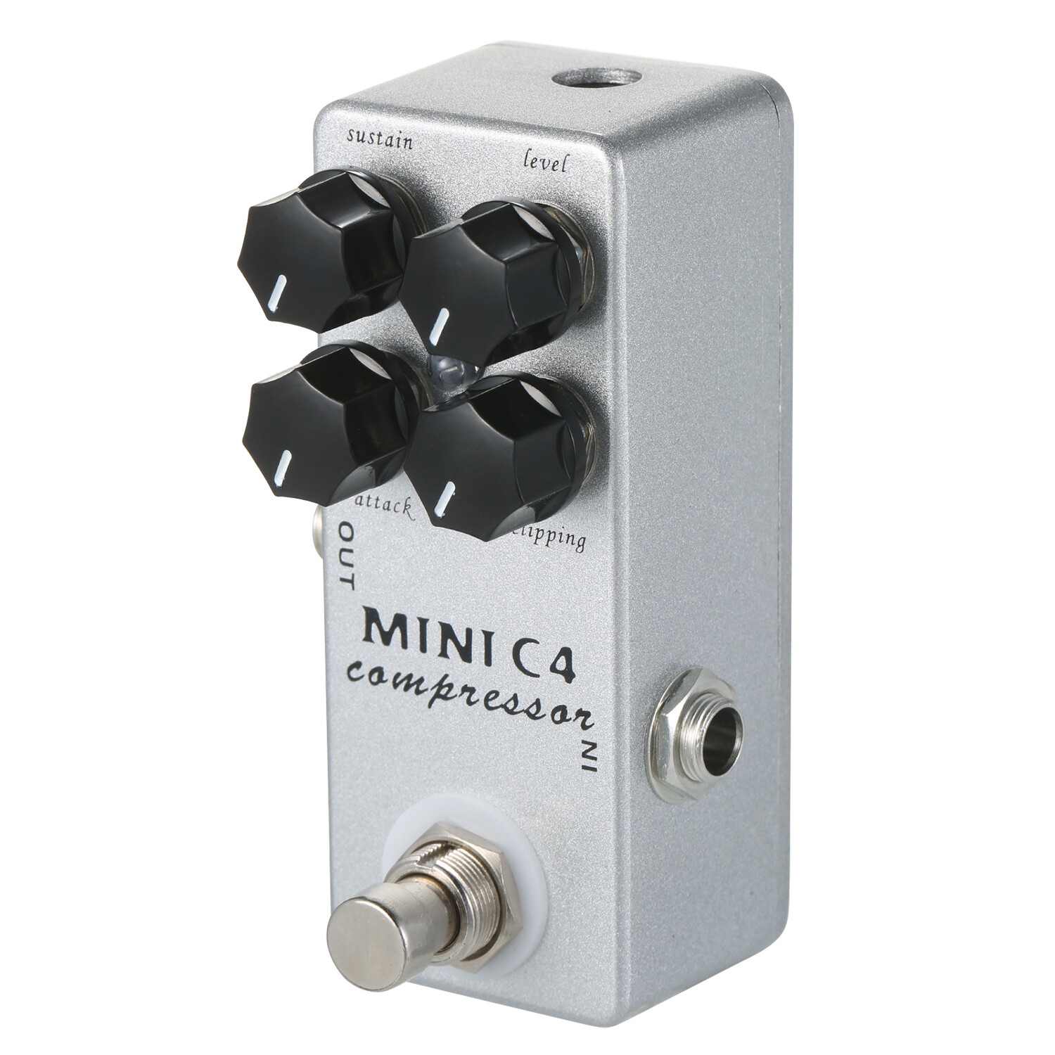 MOSKY MINI C4 Compressor Guitar Effect Pedal True Bypass G7U4