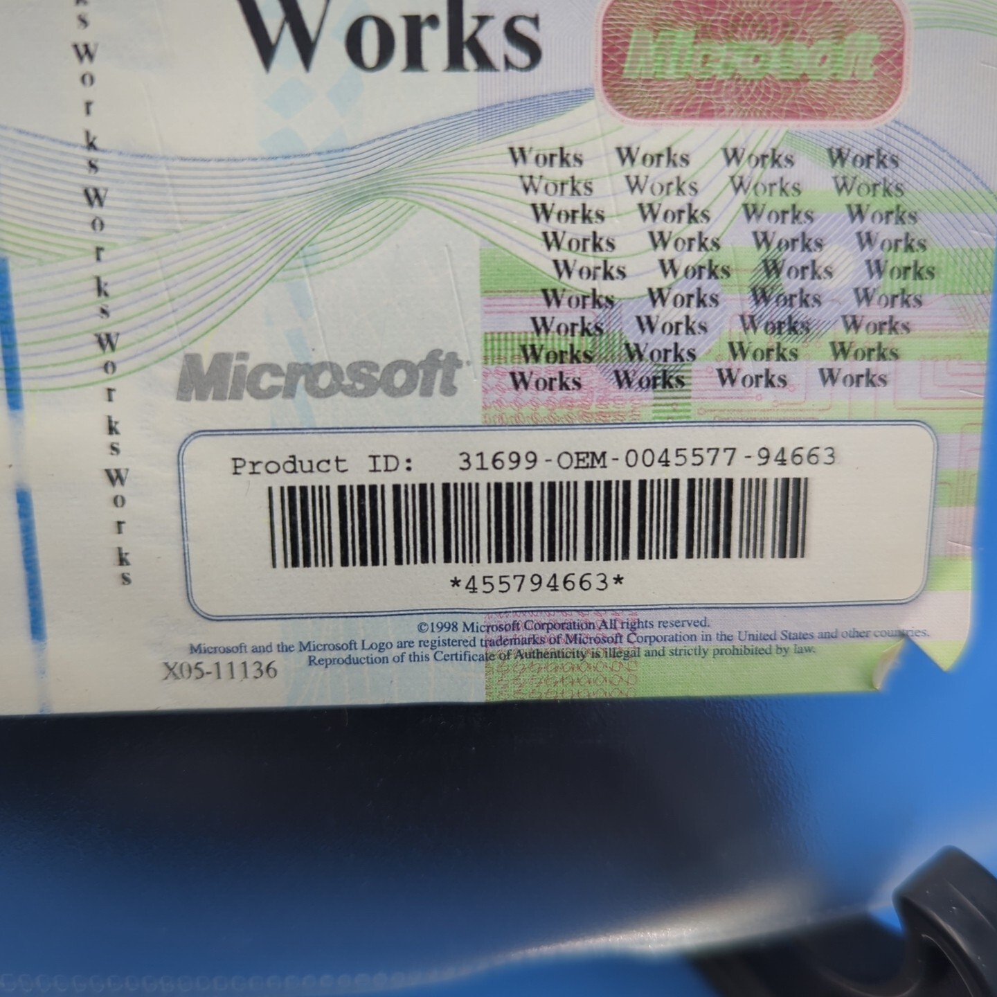 Microsoft Works Suite 2000 Discs 1-7 Untested