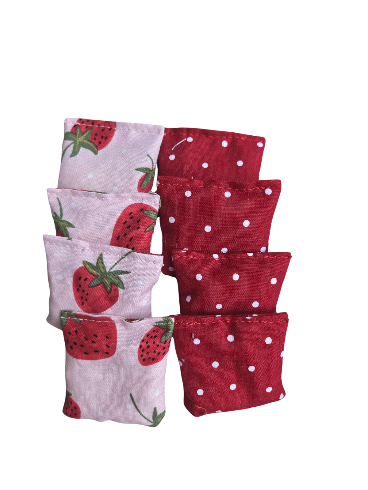 2" strawberry mini tabletop bean bag toss