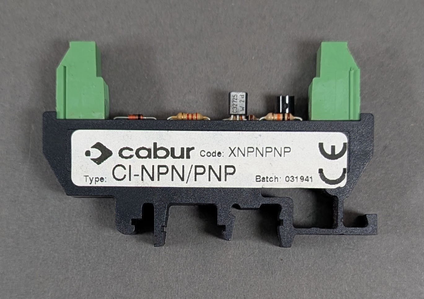 Cabur CI-NPN/PNP Sensor Logic Signal Converter Module XNPNPNP DIN Rail Mount