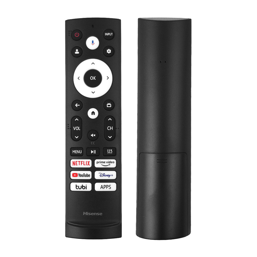 New Original Hisense ERF3AF90H Voice Remote w/ Disney Tubi Prime Apps Key