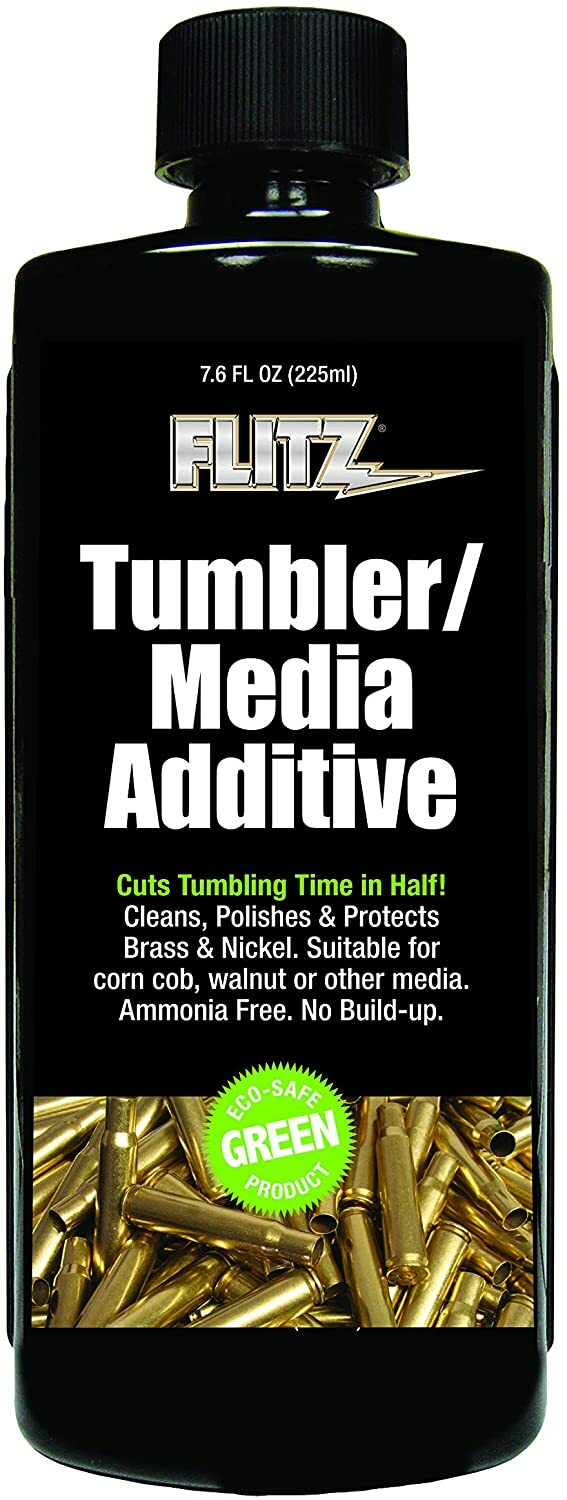 FLITZ Tumbler Media Additive 7.6oz/225ml Bottle TA04885 (SEE VIDEO)
