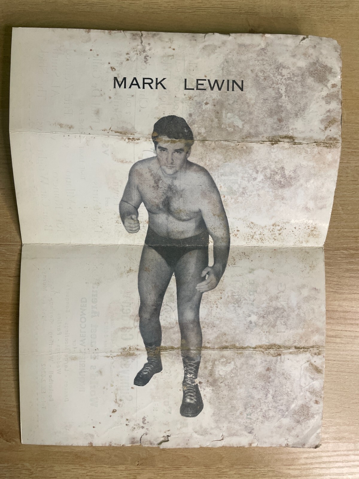 The Star October 27, 1959 Wrestling Program B2436