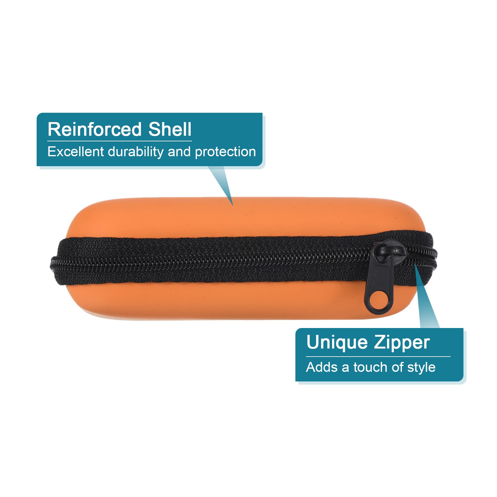 Dart Case, 2 Pack EVA Darts Carrying Storage with Mesh Pockets, Orange