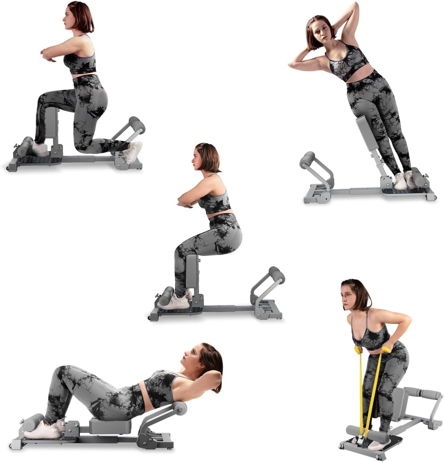 Squat Machine, Sissy Squat Machine Home for Deep Sissy Squats, Ab Workout Equ...