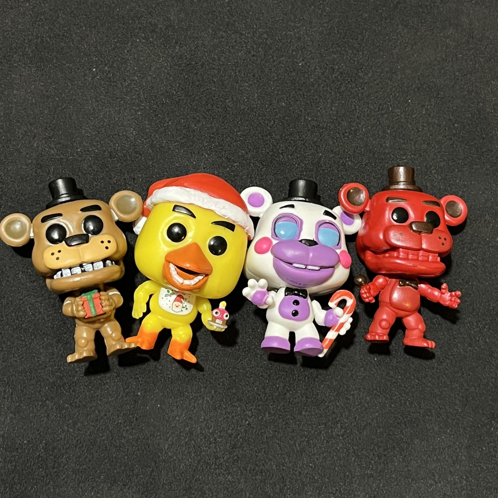 Five Nights At Freddy's Funko Mini Figures Lot Of 4 Freddy Chica Funtime Freddy