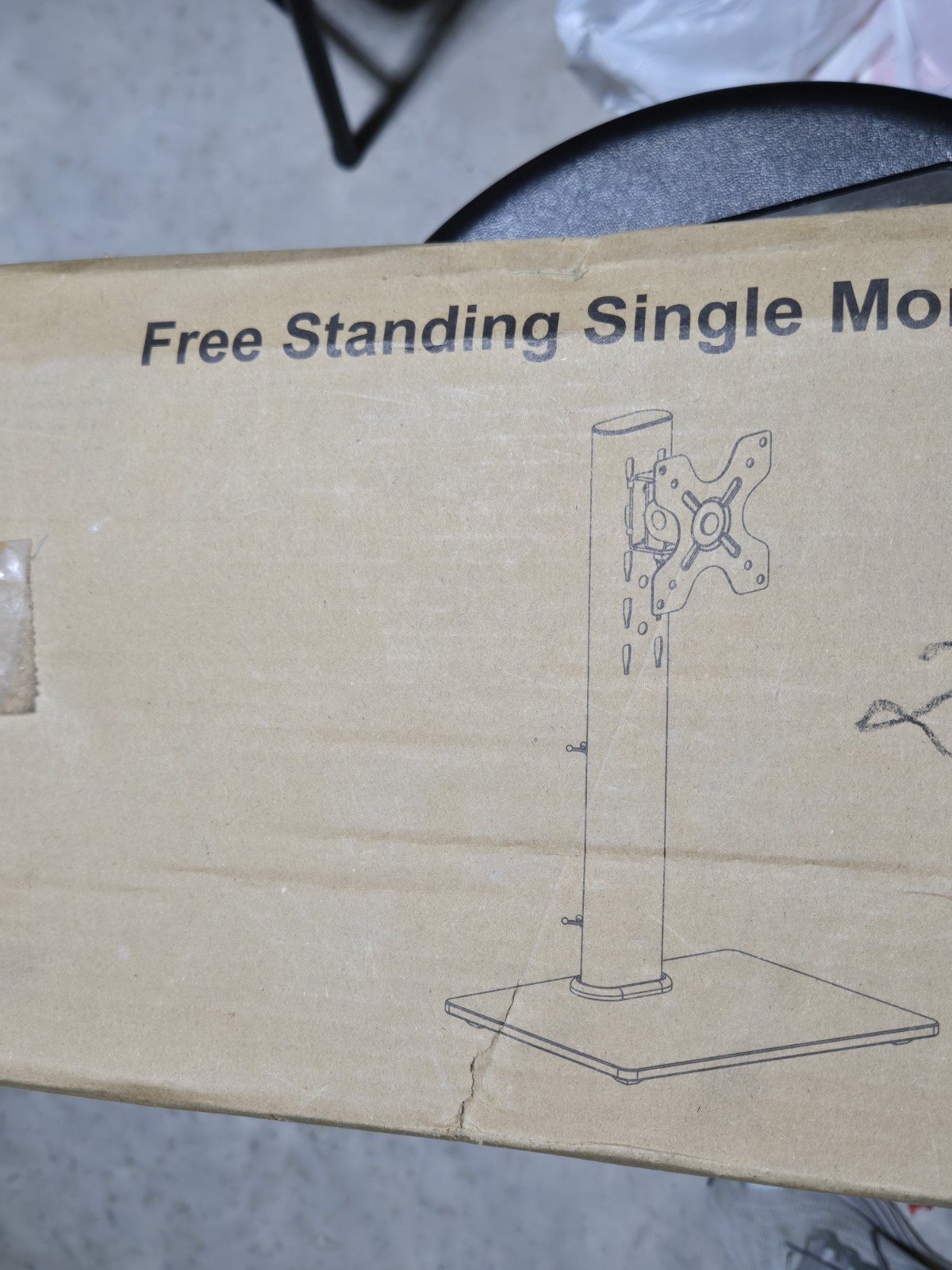 MOUNT PRO Single Monitor Stands Fits 13-32 Inch/17.6 Lbs Screen, Free-Standing C