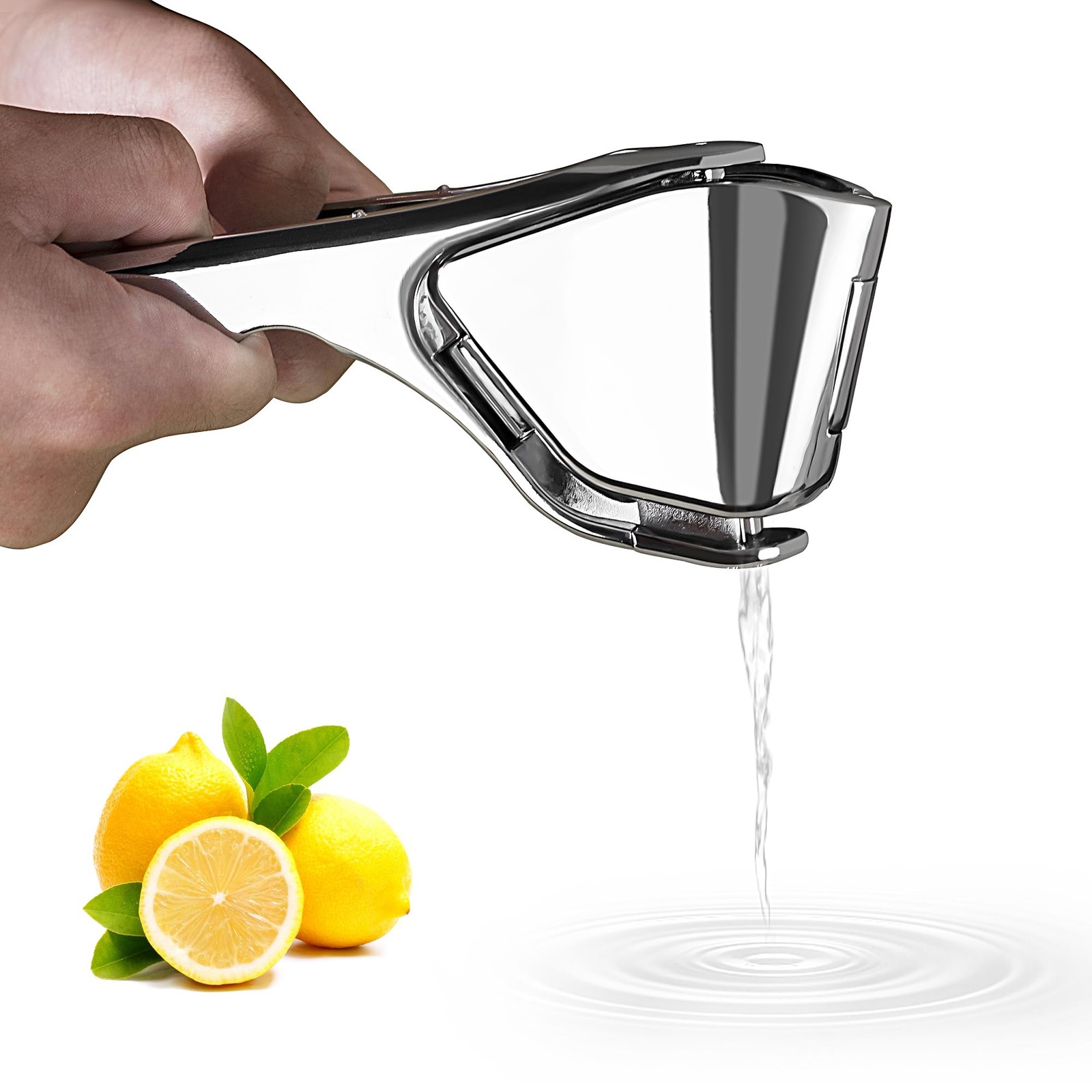 Lemon Squeezer, Stainless Steel Lemon Juicer, Manual Juicer for Lemon Citrus ...