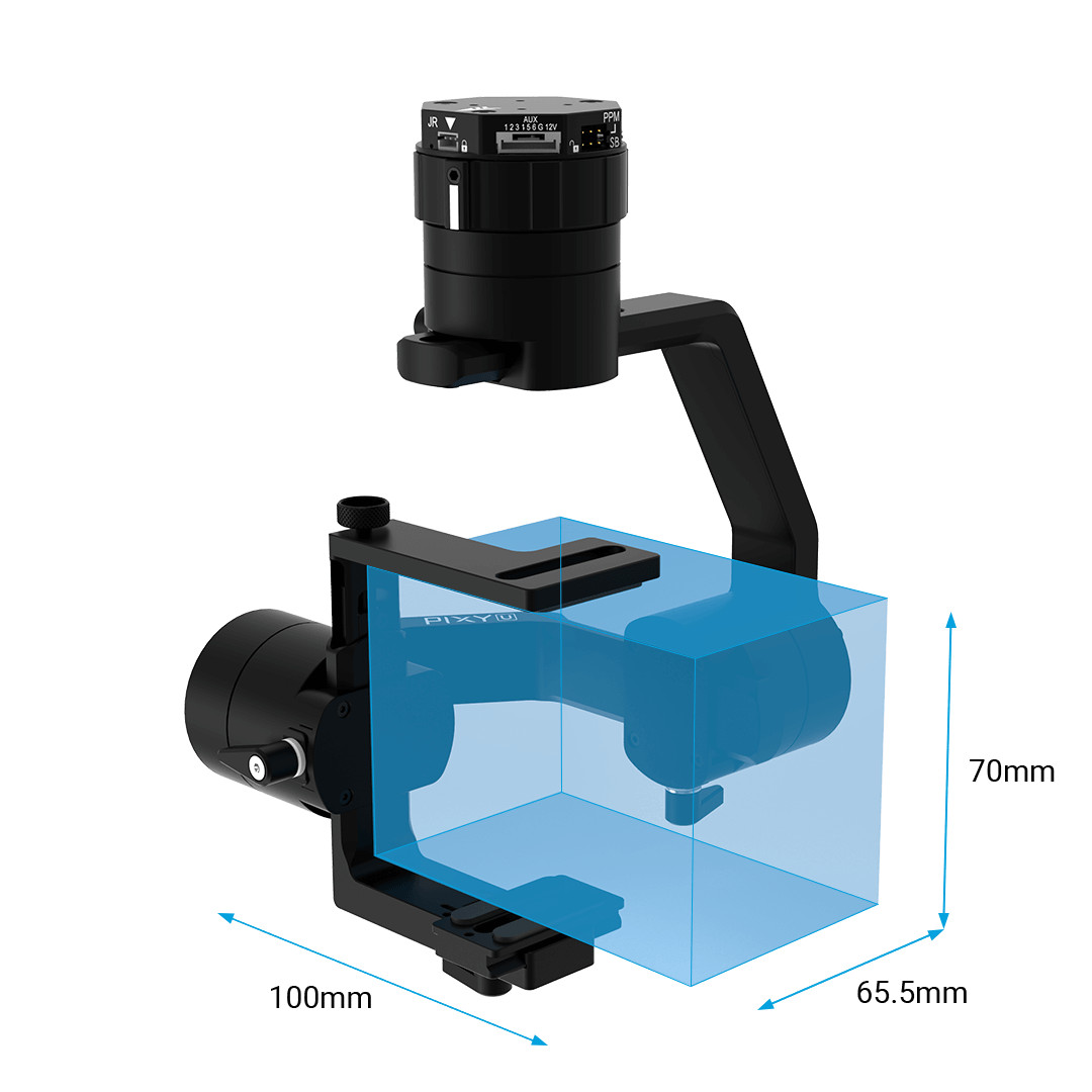 Gremsy Pixy U Camera Gimbal with Case and Accessories