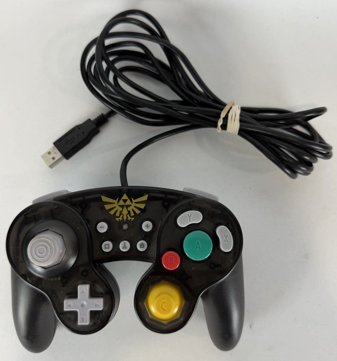 HORI LEGEND OF ZELDA USB CONTROLLER NINTENDO SWITCH NSW-108 *TESTED & WORKING*