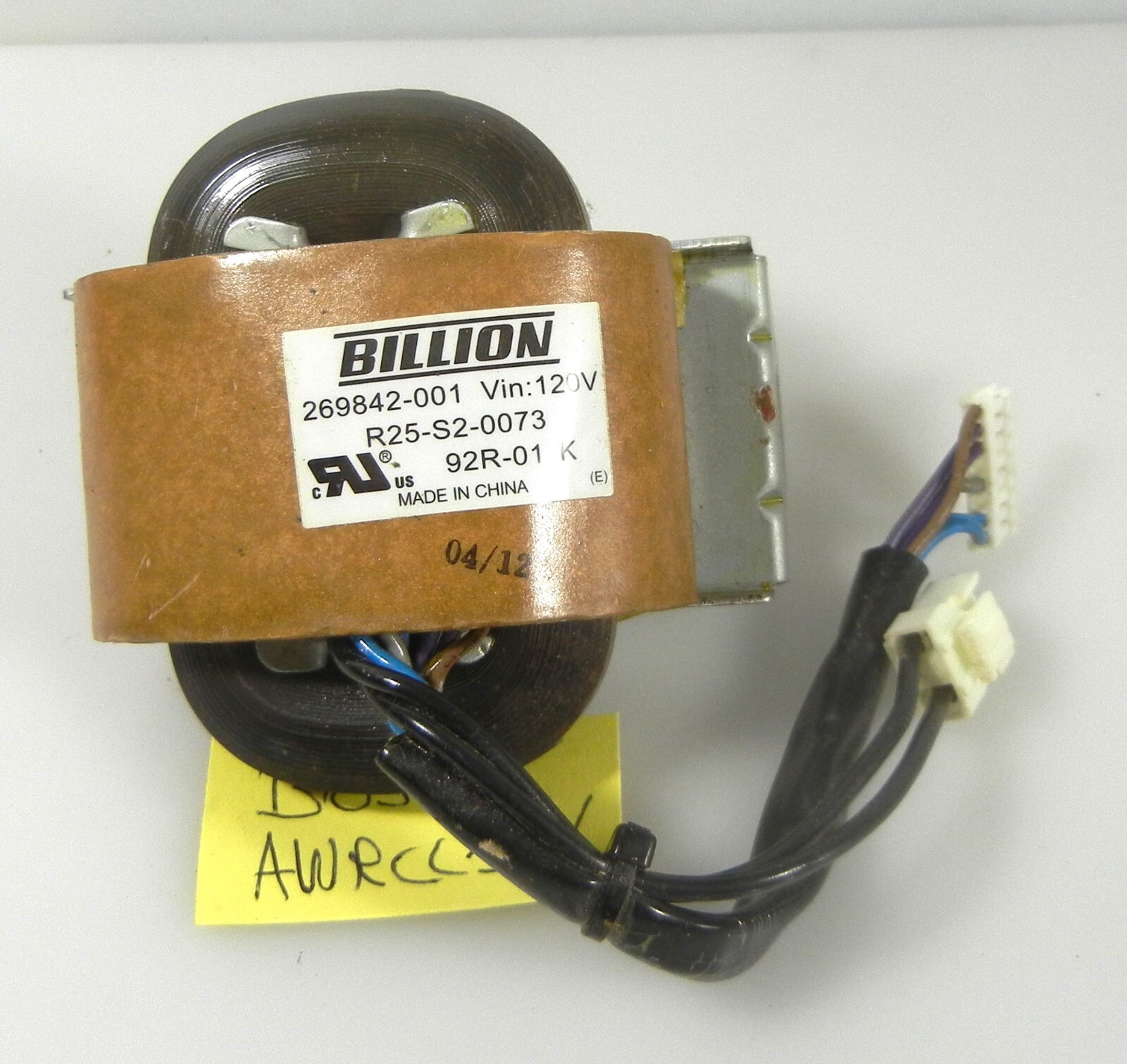 Bose AWRCC1 Transformer  Billion 269842-001