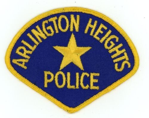 ILLINOIS IL ARLINGTON HEIGHTS POLICE NICE OLD VINTAGE SHOULDER PATCH SHERIFF