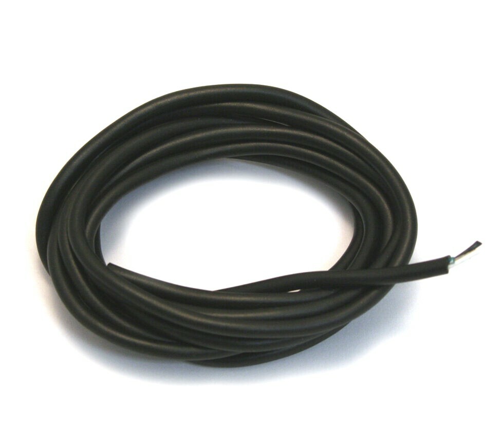 4 Feet of 2-Conductor Shielded Pickup Lead Wire for Guitar/Bass WR-2CON