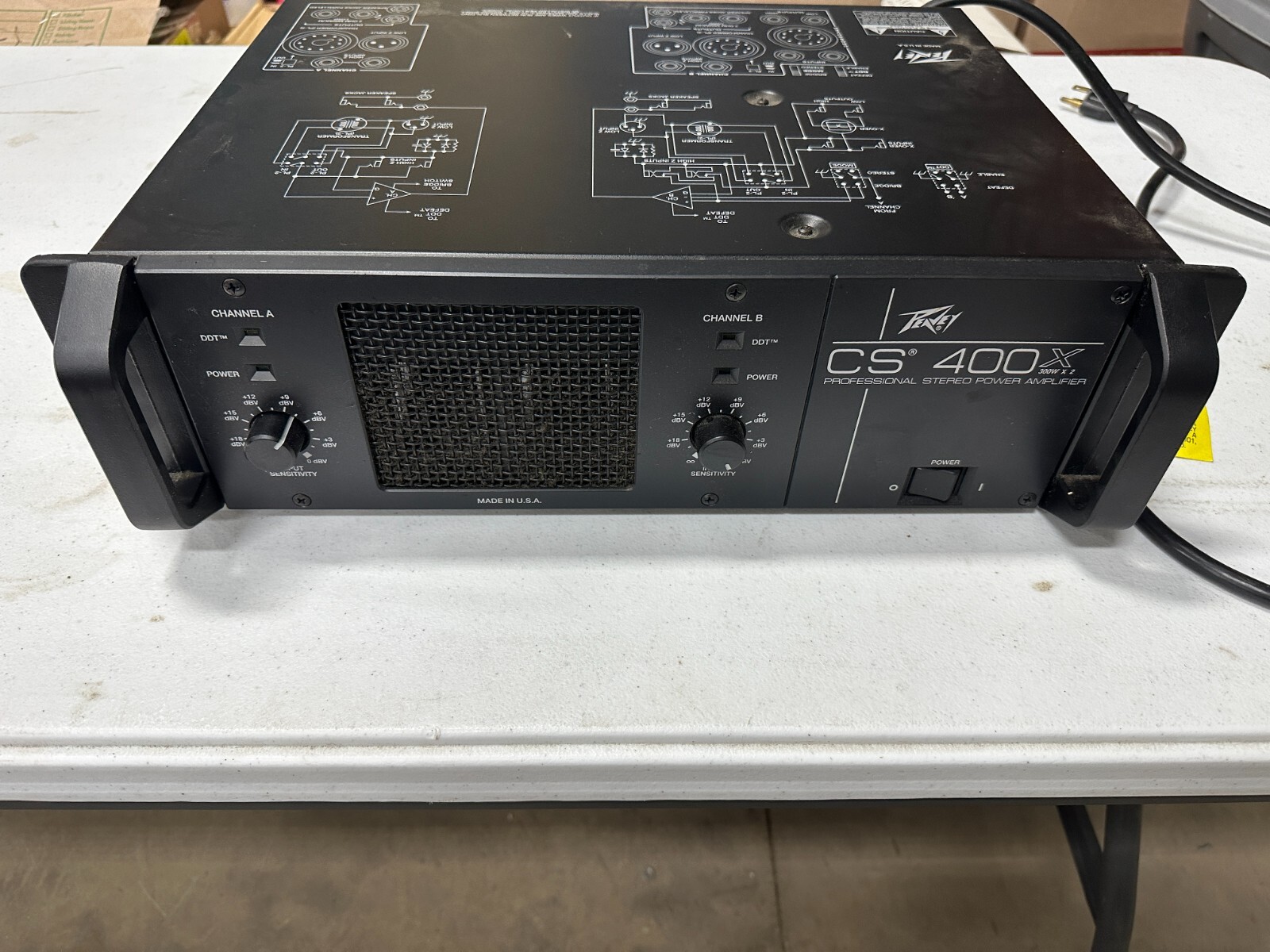 Peavey CS 400 Stereo Power Amplifier - Mint Condition