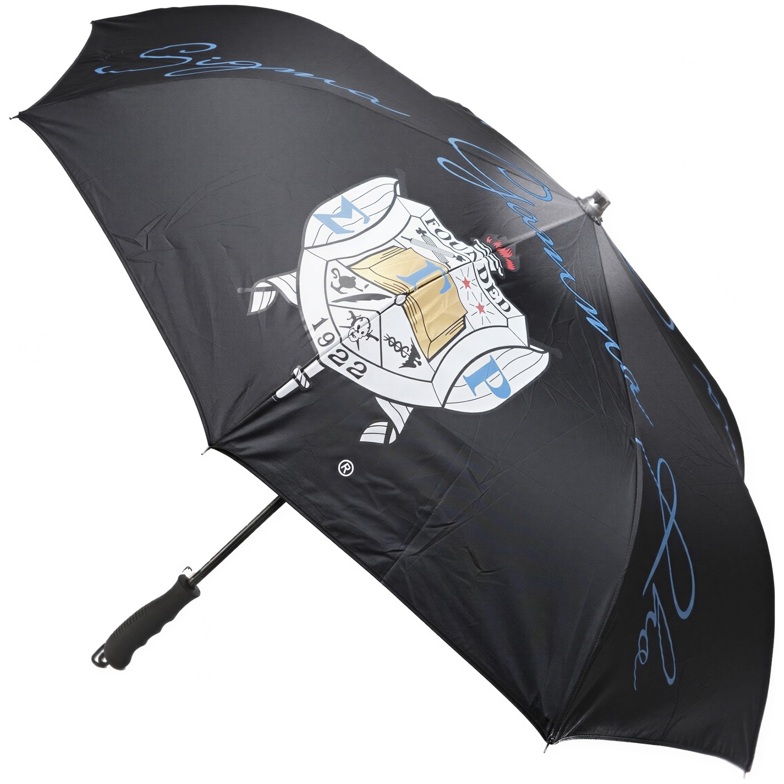 Sigma Gamma/&Gamma; Rho Large Inverted Umbrella [Black]