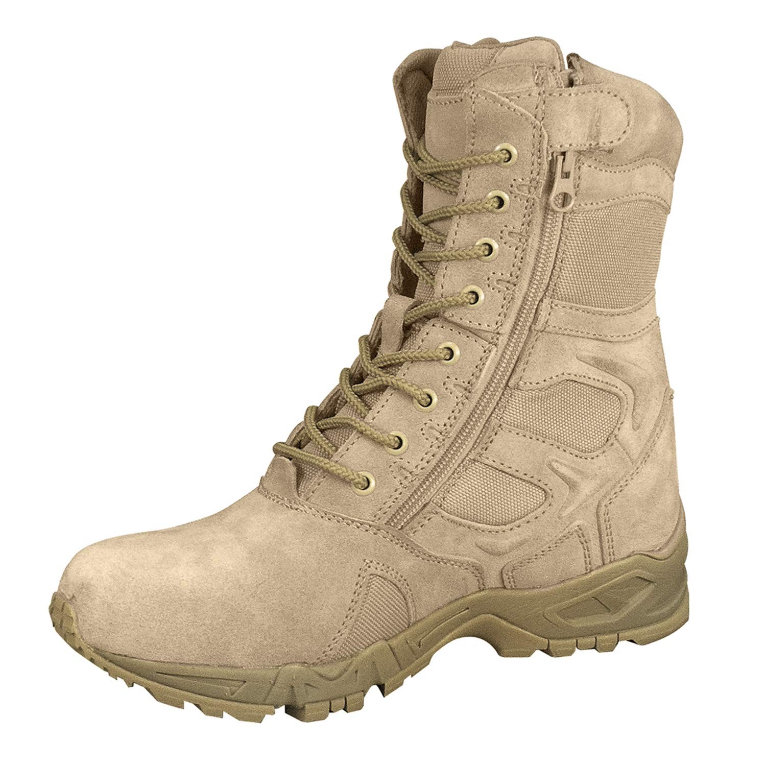 Rothco 5357 Desert Tan Forced Entry Deployment Boots - R - 8.5