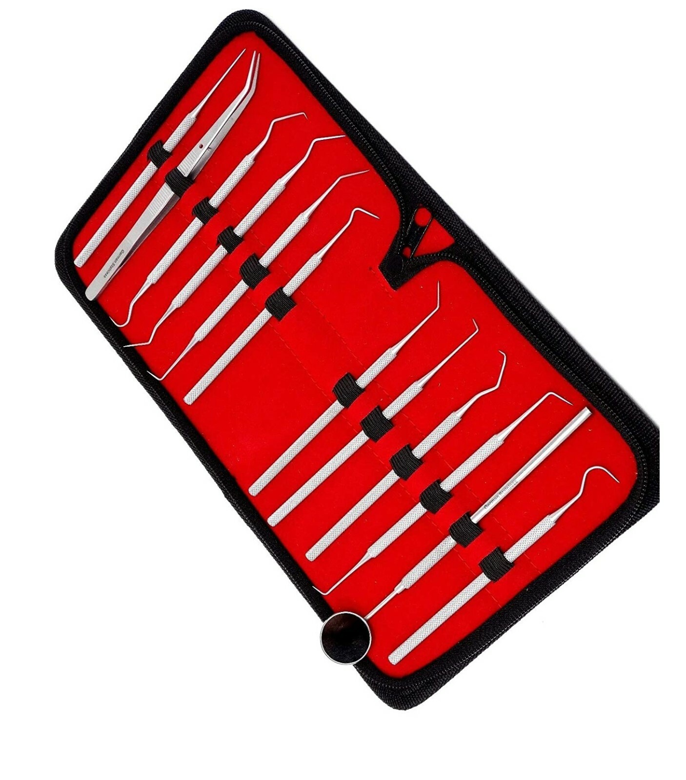 Different Shapes Head Micro Point Probe Set Ergonomic Non Slip Handle,5.5"- 6"