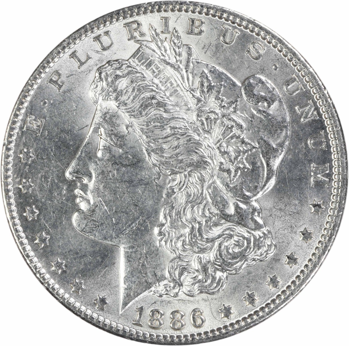 1886 Morgan Silver Dollar AU Uncertified #147