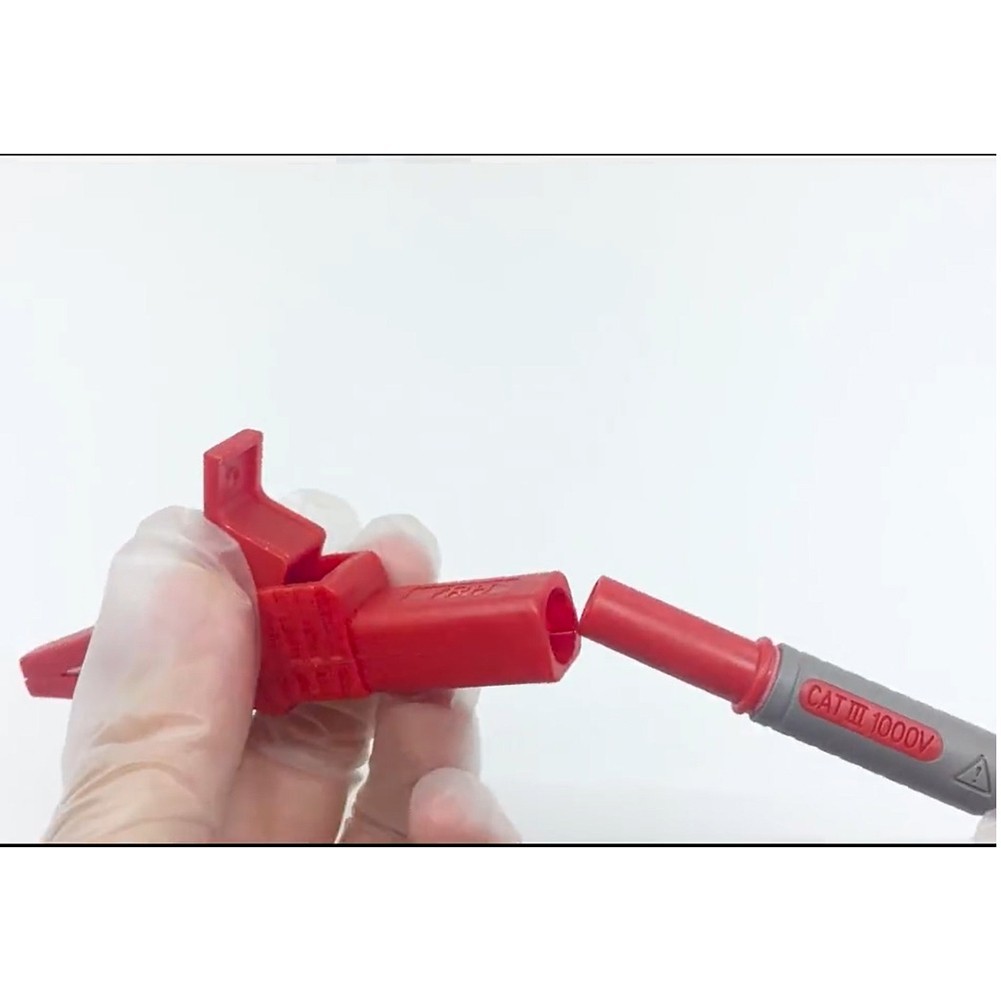 5PCS Copper Crocodile Clips with 1000V32A Rating Perfect for Multimeter Testing